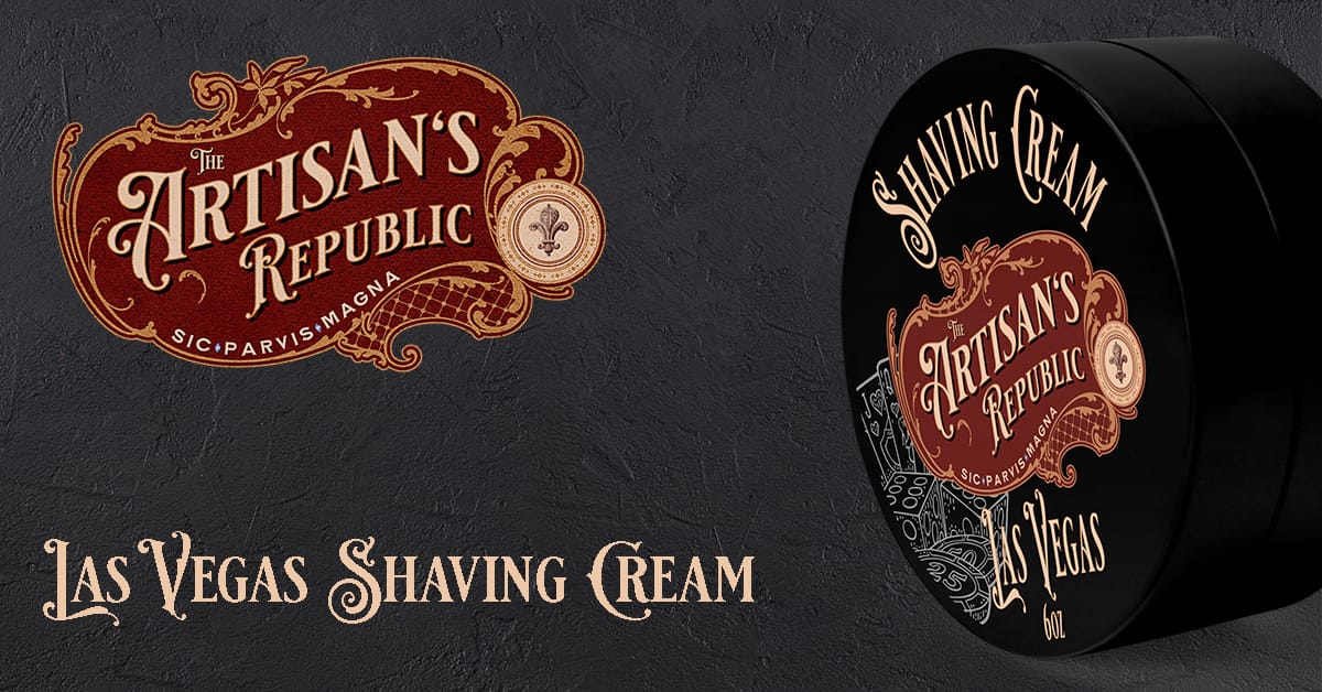 Las Vegas Shaving Cream - The Artisans Republic