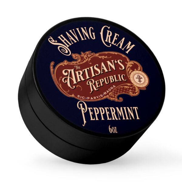 Peppermint Shaving Cream - The Artisans Republic