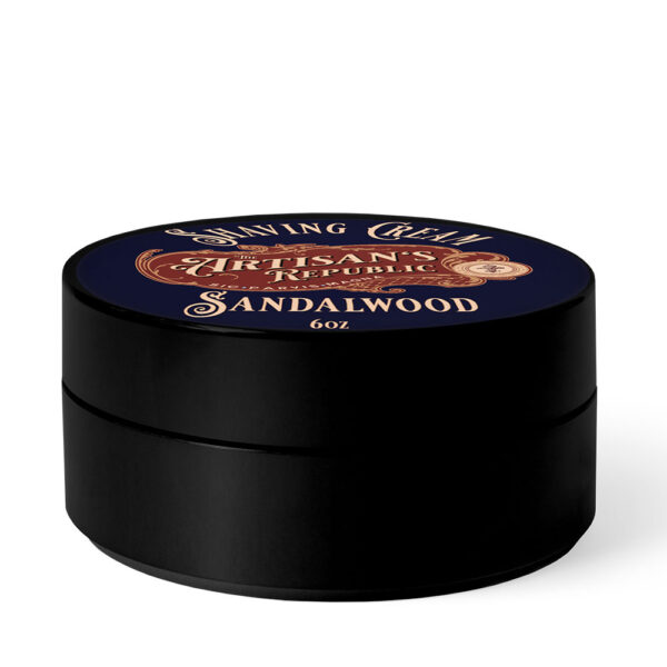 Sandalwood Shaving Cream - Side