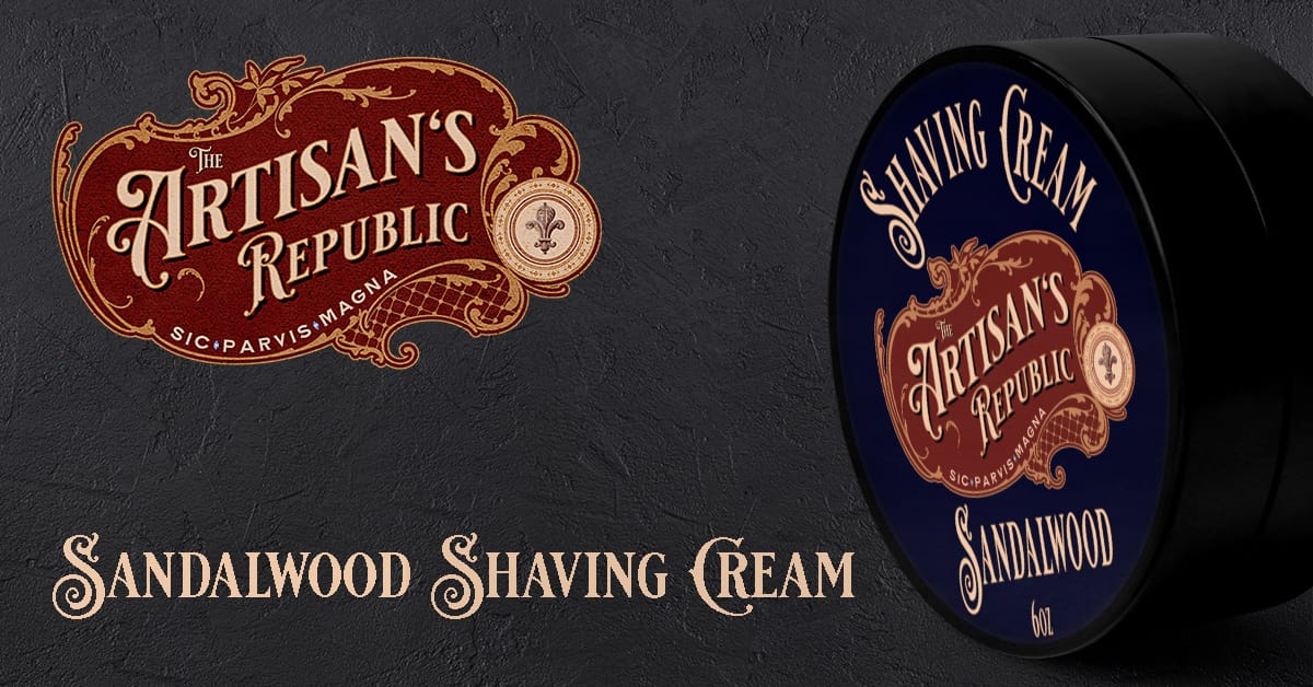 Sandalwood Shaving Cream - The Artisans Republic Co