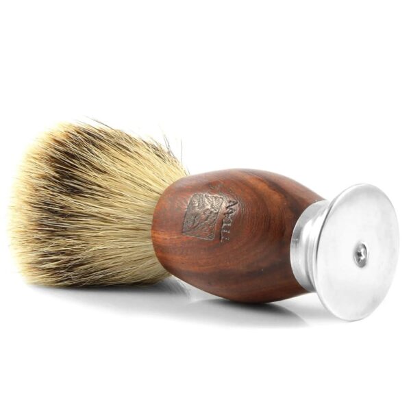 Oval Silver Tip Badger Shaving Brush