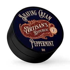 Peppermint Shaving Cream The Artisans Republic